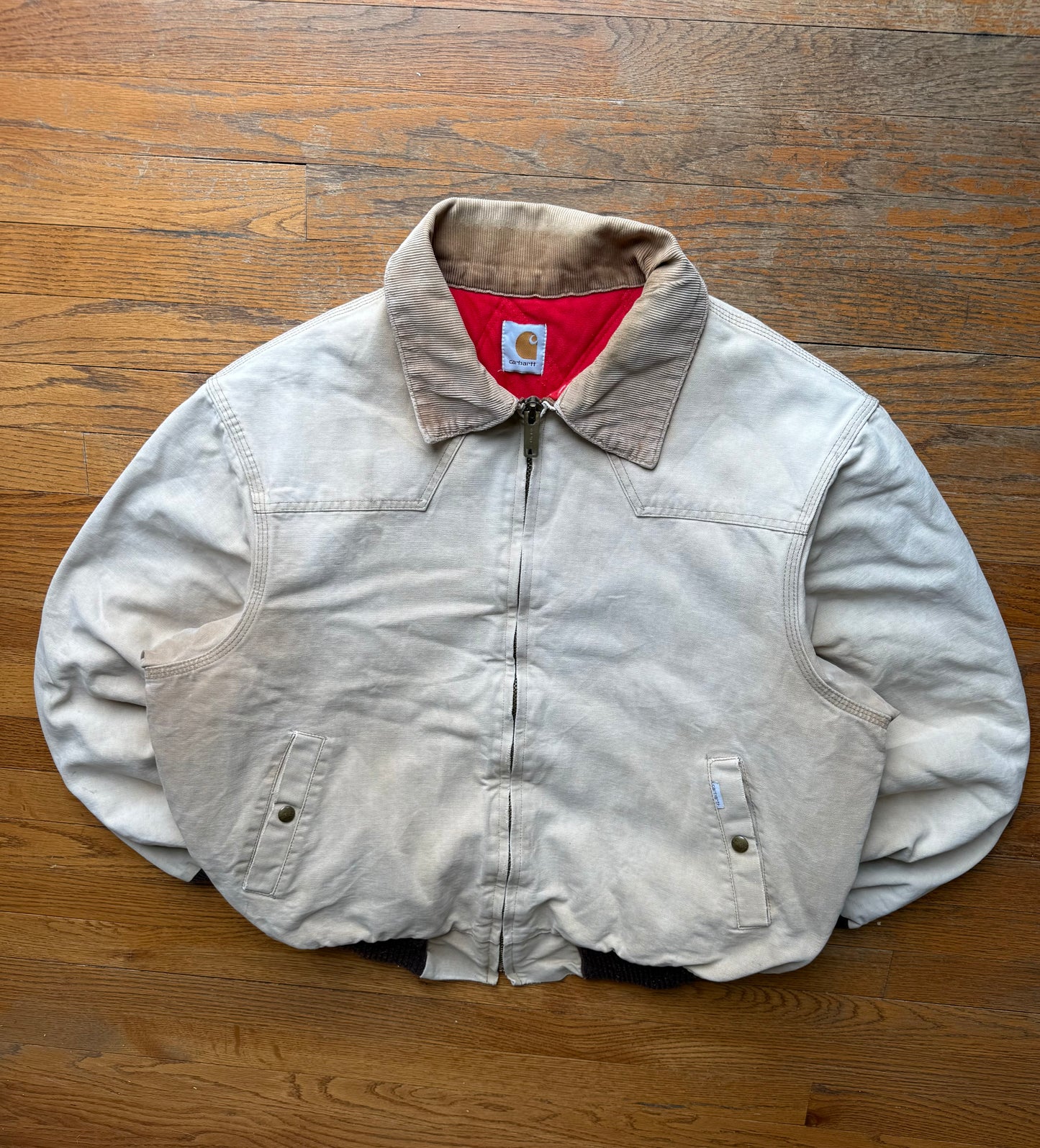 Faded Tan Carhartt Santa Fe Jacket - XL