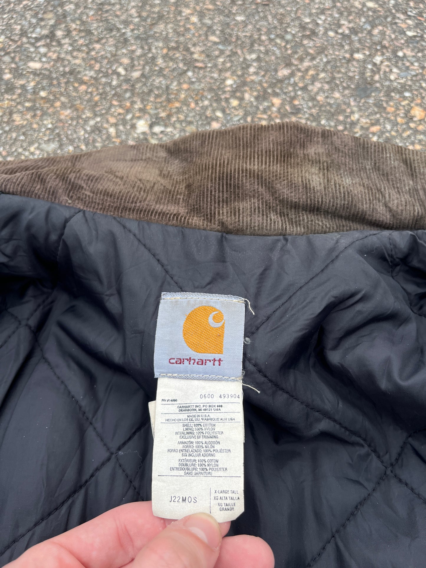 Faded Olive Green Carhartt Arctic Jacket - XL Tall