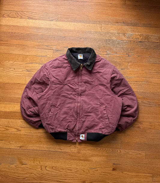 Faded Redwood Carhartt Santa Fe Jacket - XL