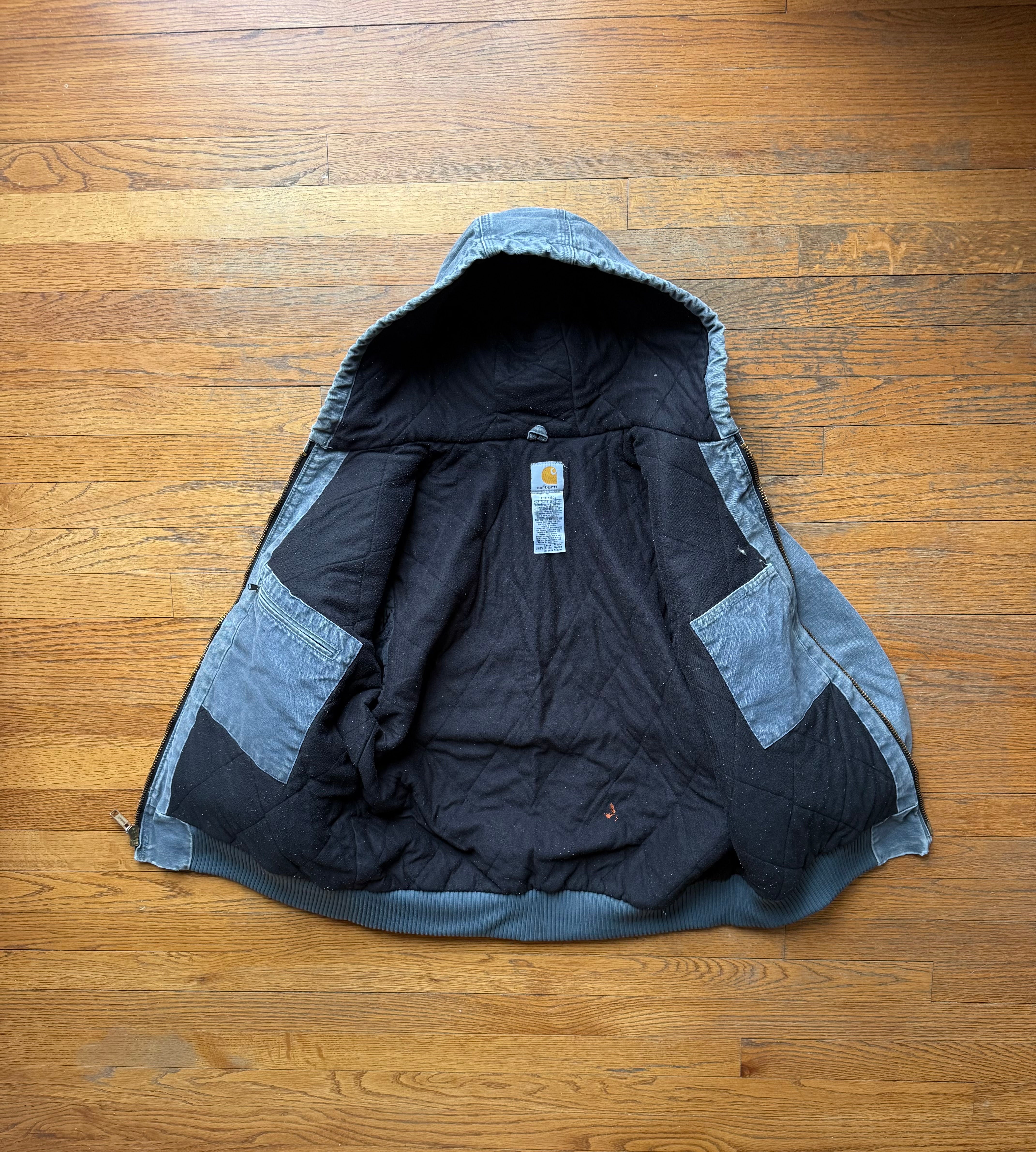 Faded Storm Blue Carhartt Active Jacket - Large – VTG By Mike