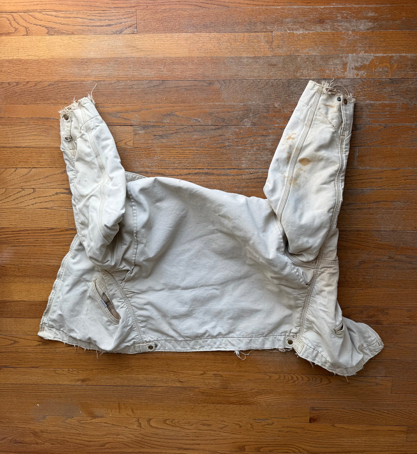 Faded Brown Carhartt Detroit Jacket - Large