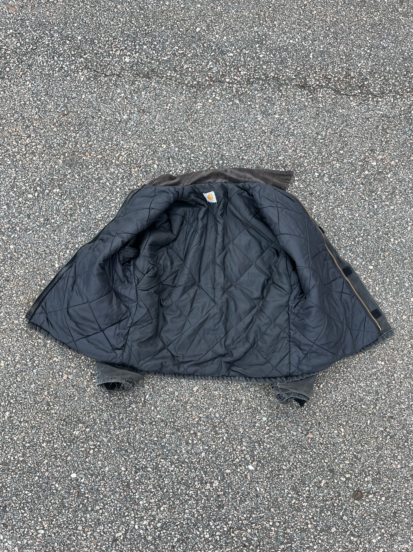 Faded Black Carhartt Arctic Jacket - Boxy Large