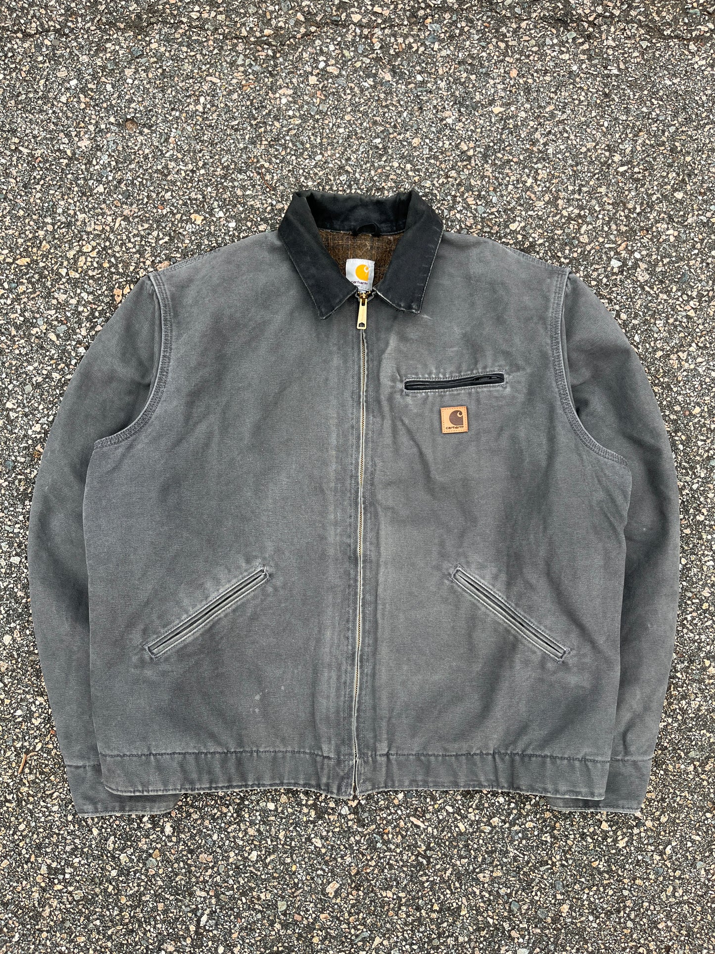 褪色碎石 Carhartt 底特律夹克 - XL