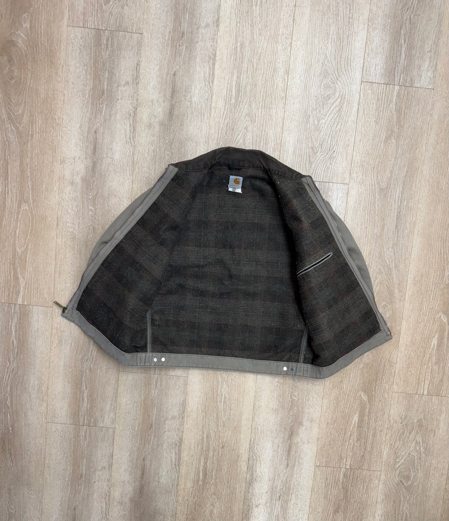 Faded Desert Sand Carhartt Detroit Jacket - Large