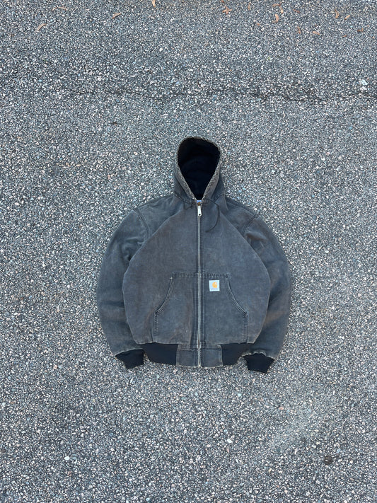 褪色黑色 Carhartt Active 夹克 - 中号