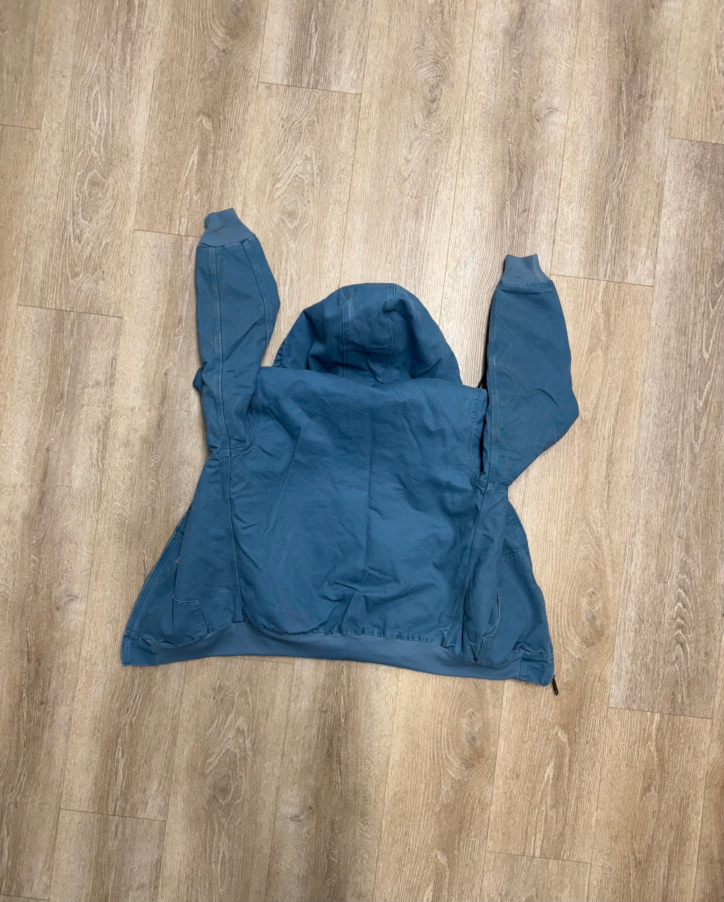 Faded Blue Carhartt Active Jacket - Medium