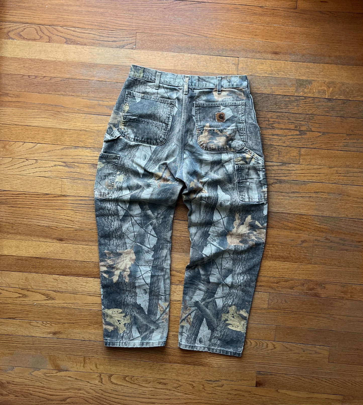 Faded Realtree Carhartt Carpenter Pants - 32 x 29