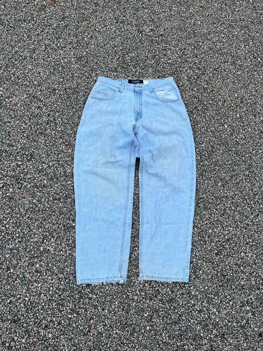 Levi's 570 Silvertab 褪色牛仔宽松裤 - 33 x 31.5