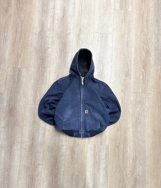 Faded Midnight Blue Carhartt Active Jacket - Medium