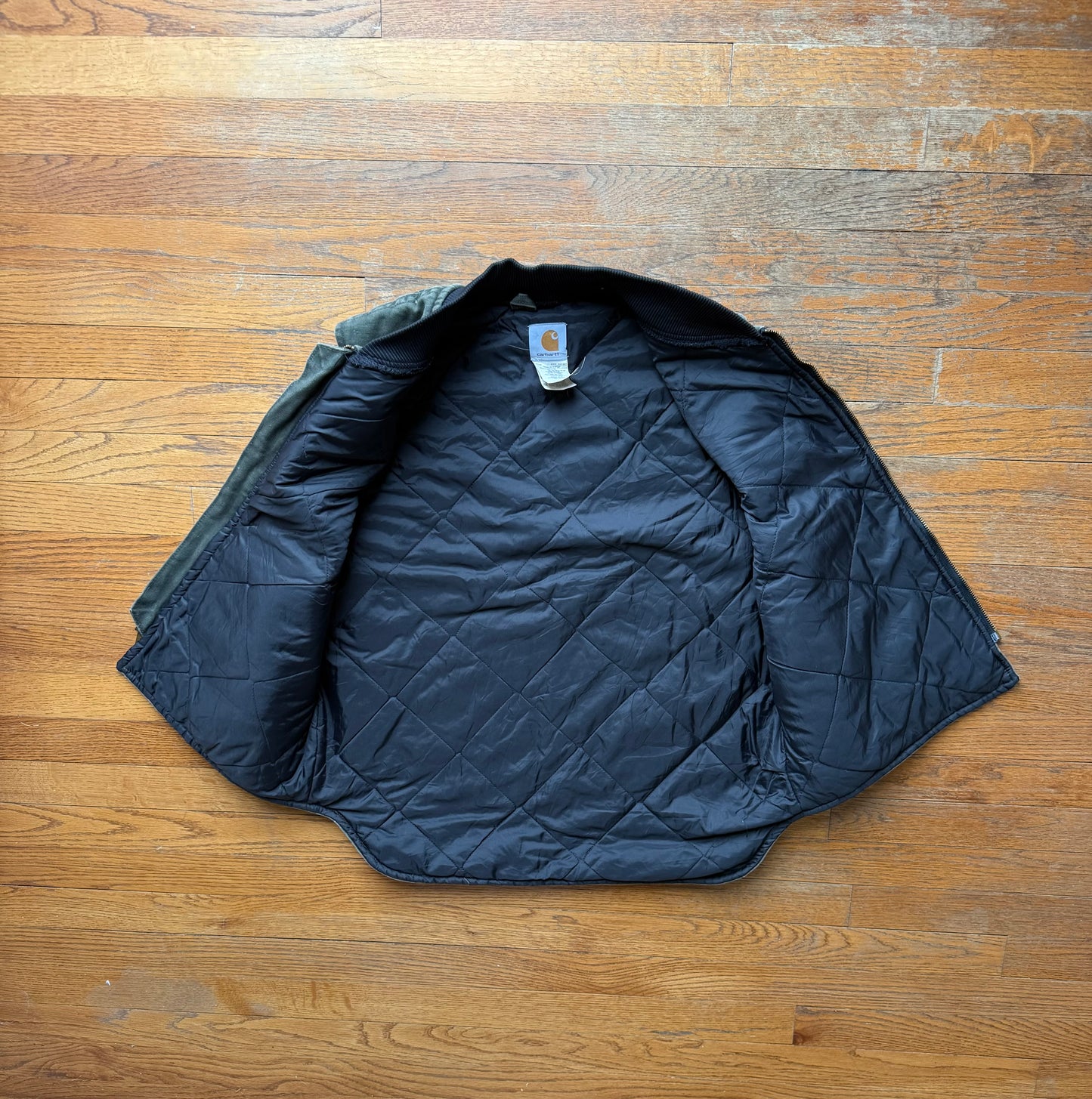 Faded Olive Green Carhartt Vest - Medium