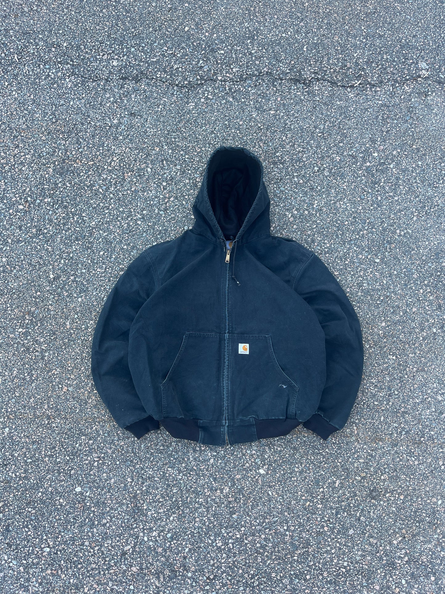 Faded Black Carhartt Active Jacket - XL