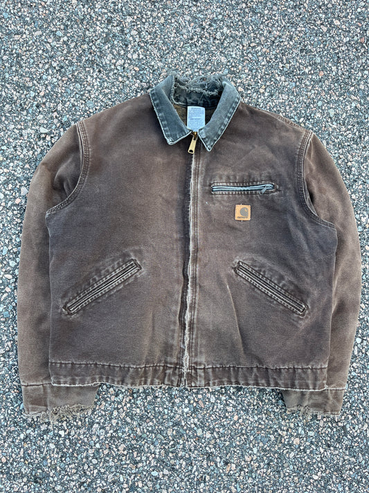 Faded Brown Carhartt Detroit Jacket - Medium