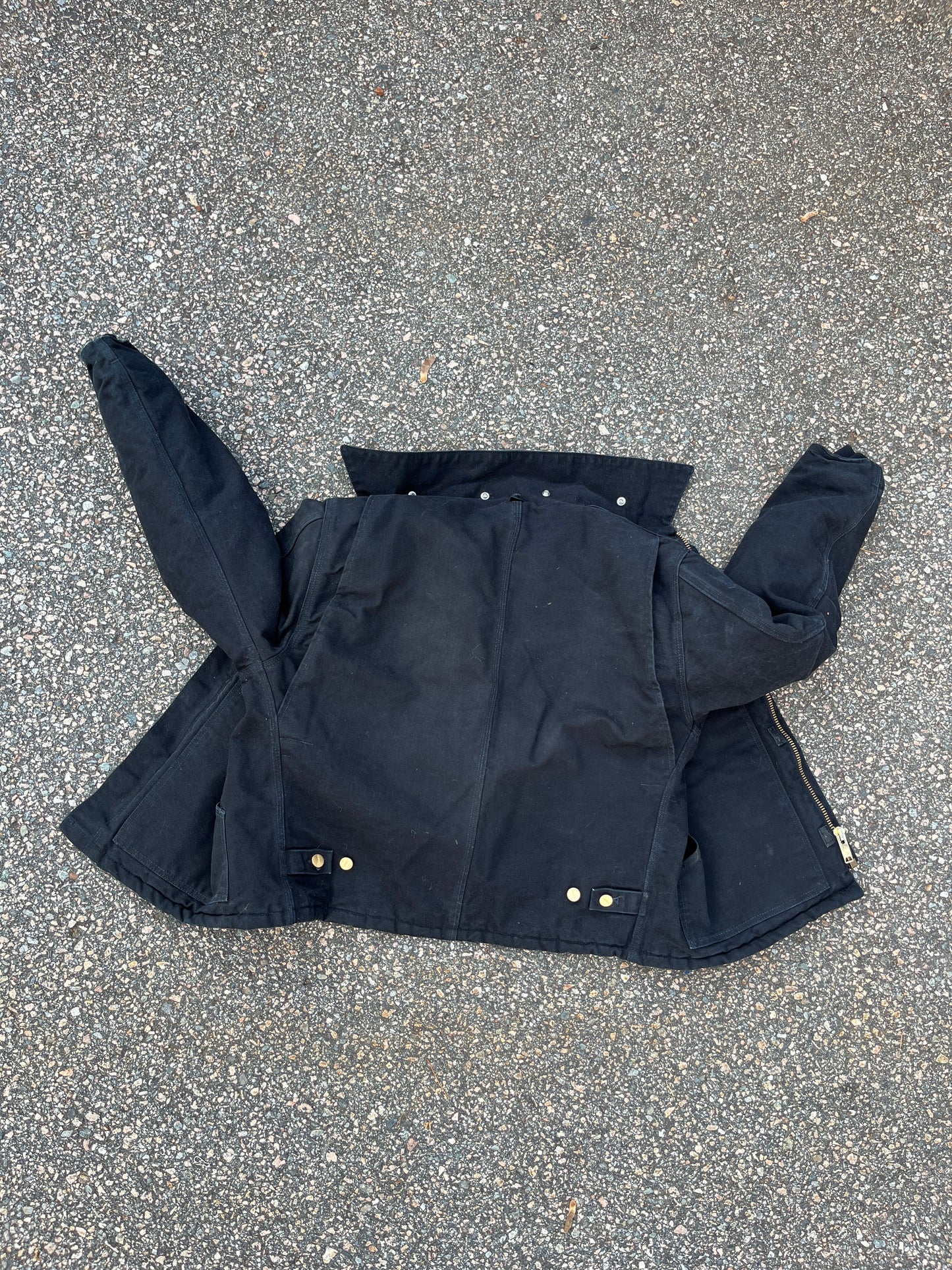 Faded Black Carhartt Arctic Jacket - Medium