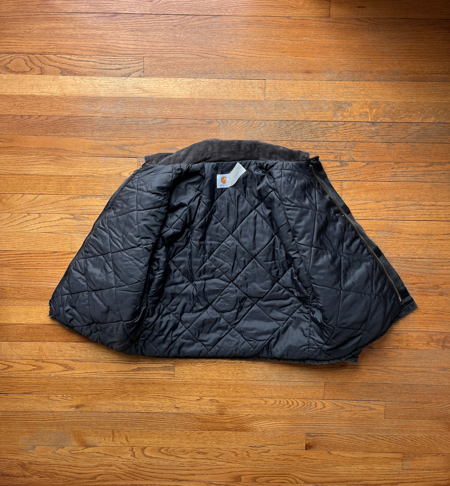 Faded Black Carhartt Arctic Jacket - Boxy Medium