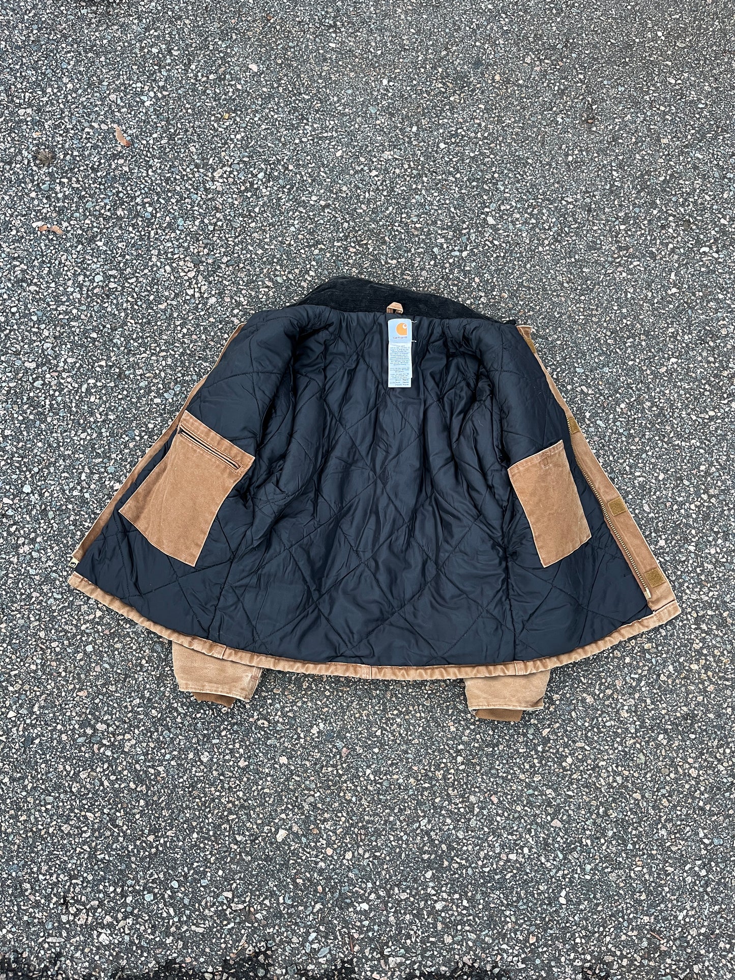 Faded Brown Carhartt Arctic Jacket - Small