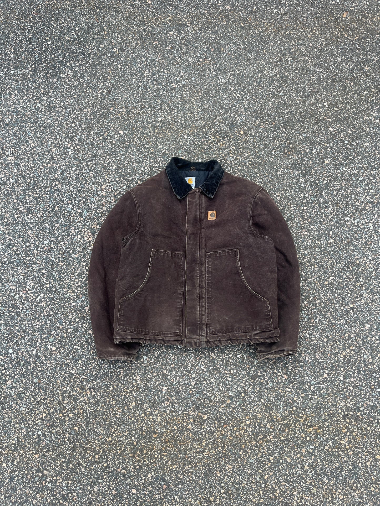 褪色棕色 Carhartt 北极夹克 - 中号