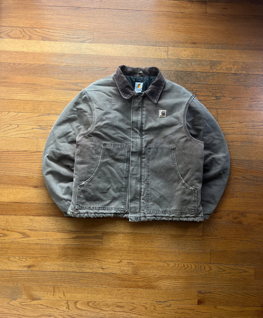 Faded Chestnut Brown Carhartt Arctic Jacket - Medium