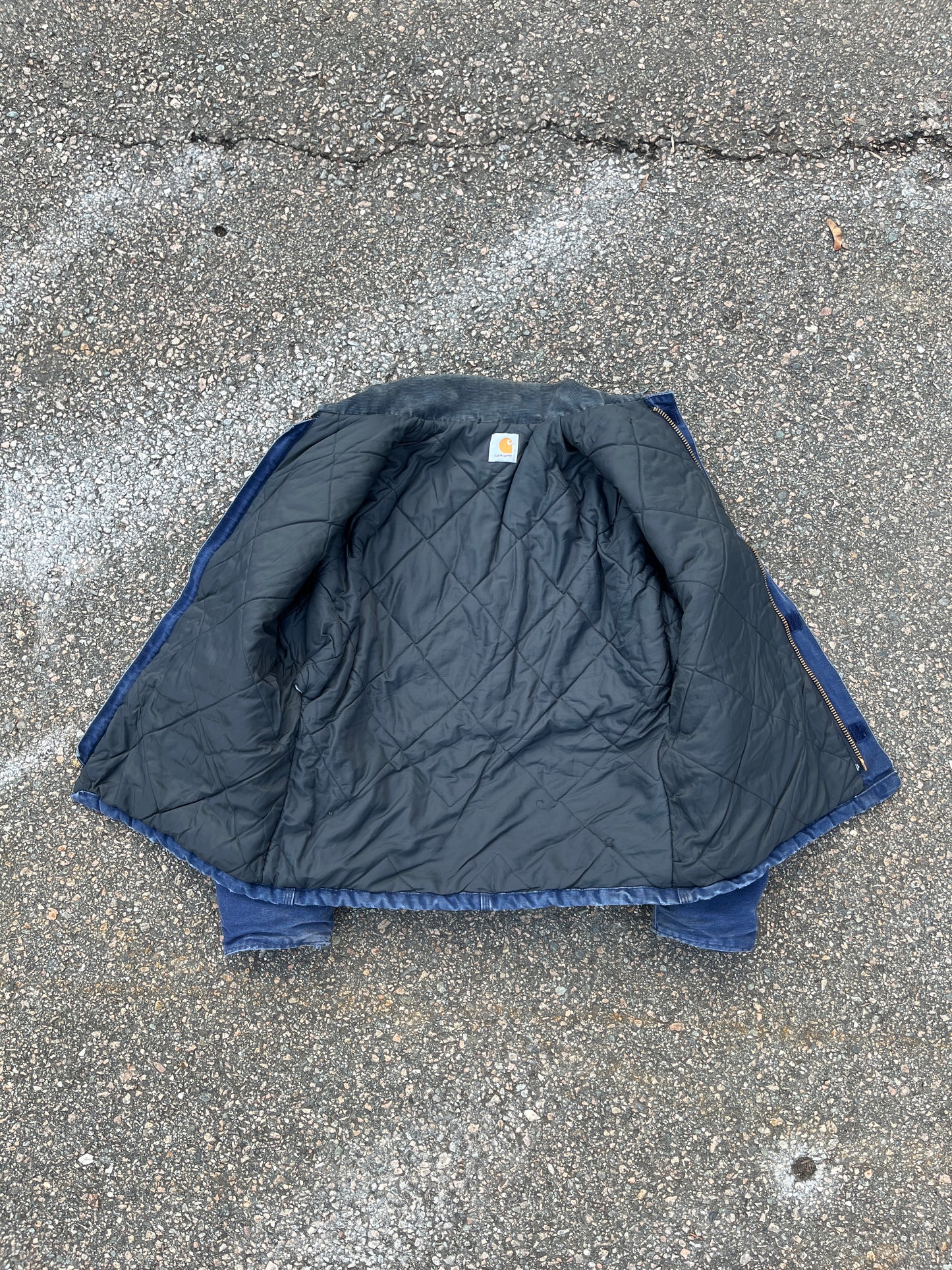 Faded Navy Blue Carhartt Arctic Jacket - Medium