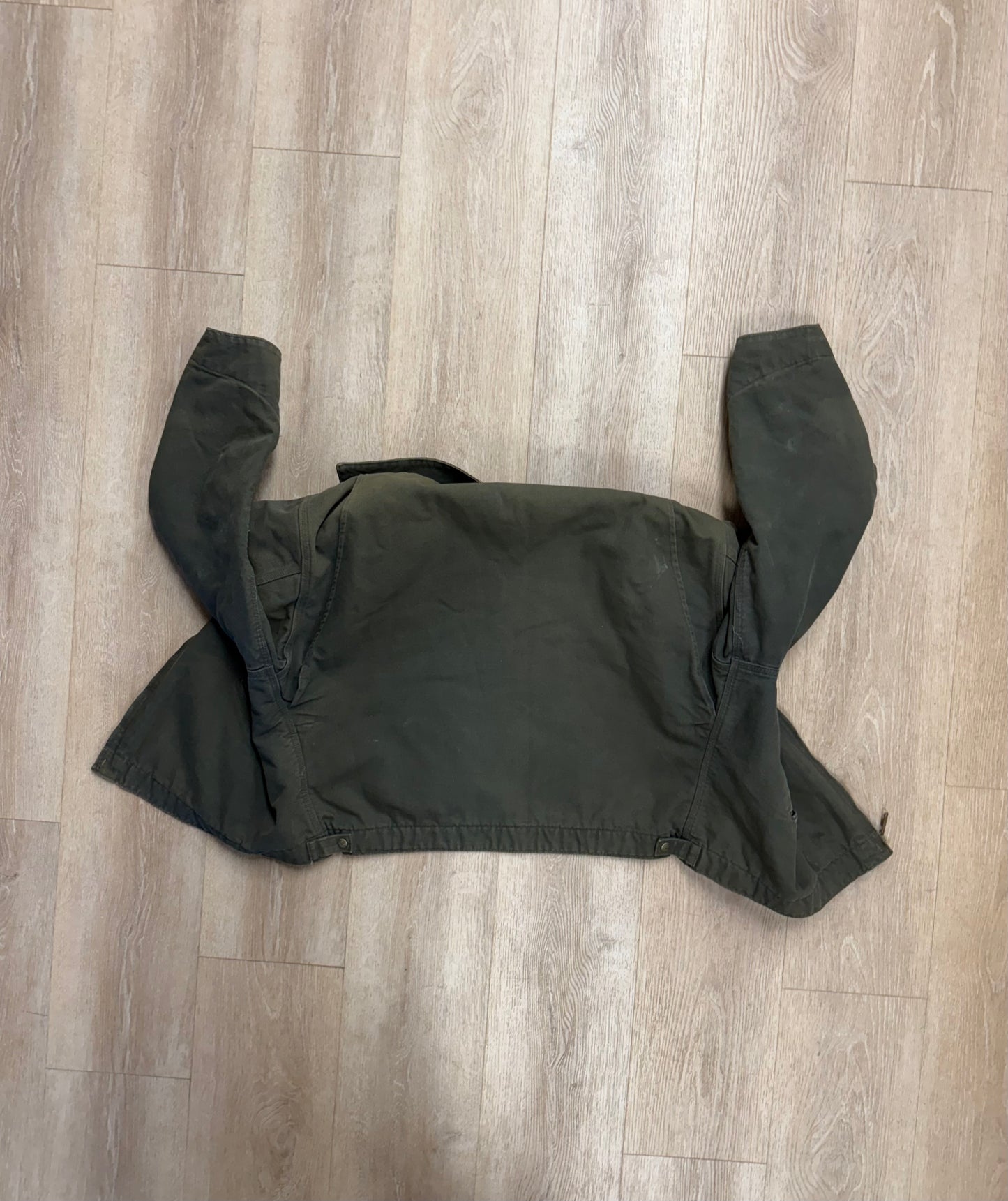 Faded Olive Green Carhartt Detroit Jacket - 2XL