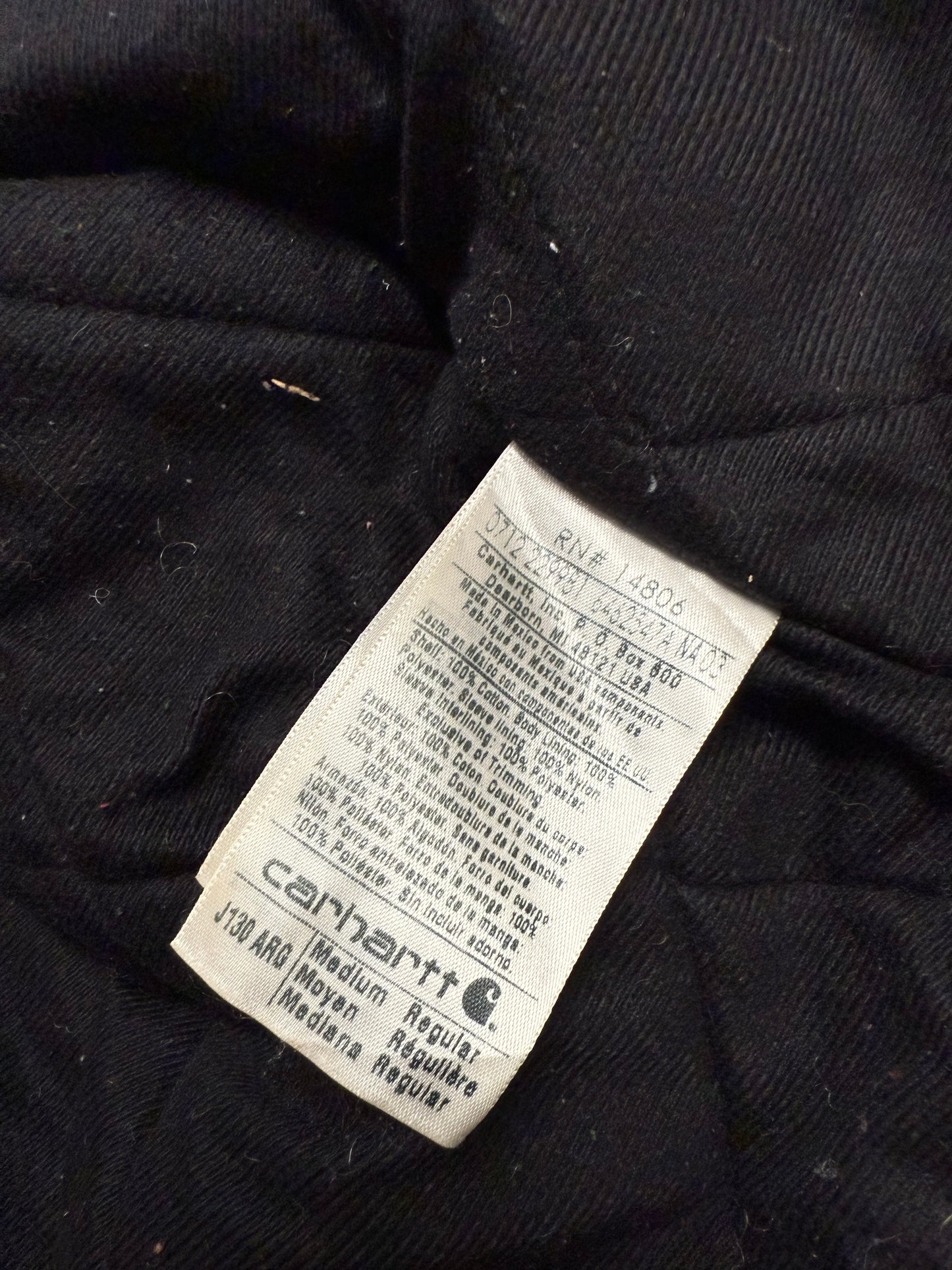 Faded Army Green Carhartt Active Jacket - Medium