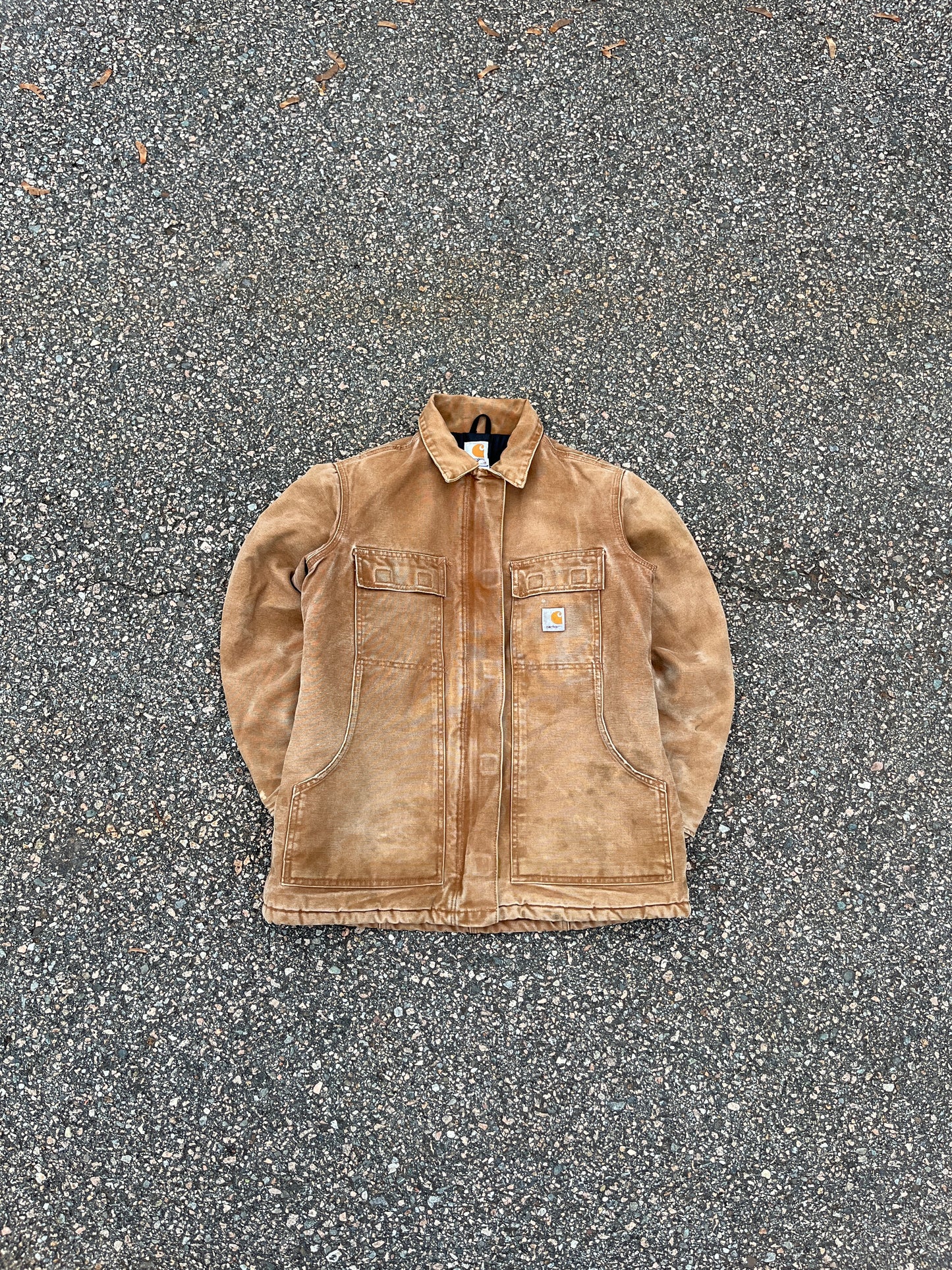 Faded Brown Carhartt Arctic Style Jacket - Small