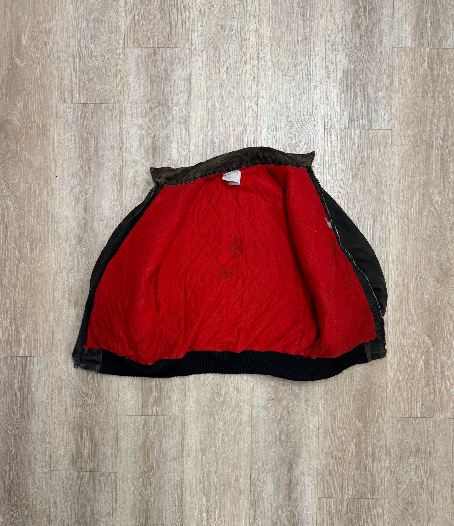Faded Black Carhartt Santa Fe Jacket - XL