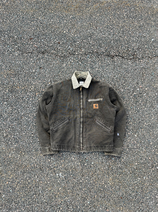 Faded Timber Brown Carhartt Detroit Jacket - Medium