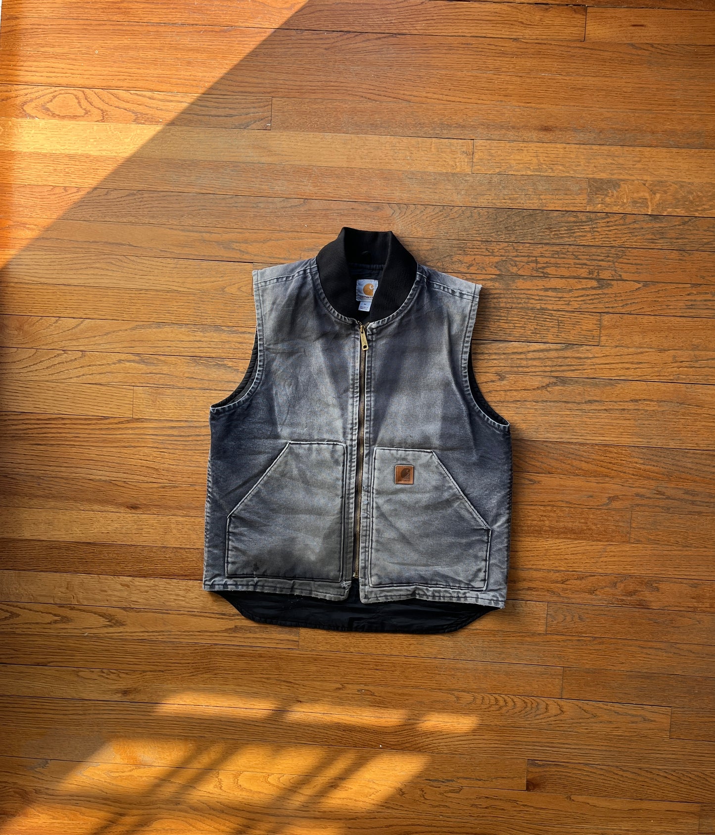 Faded Midnight Blue Carhartt Vest - Small