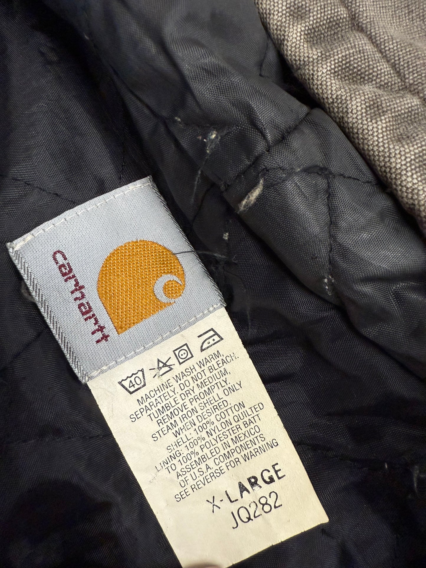 Faded Chestnut Brown Carhartt Active Jacket - Large