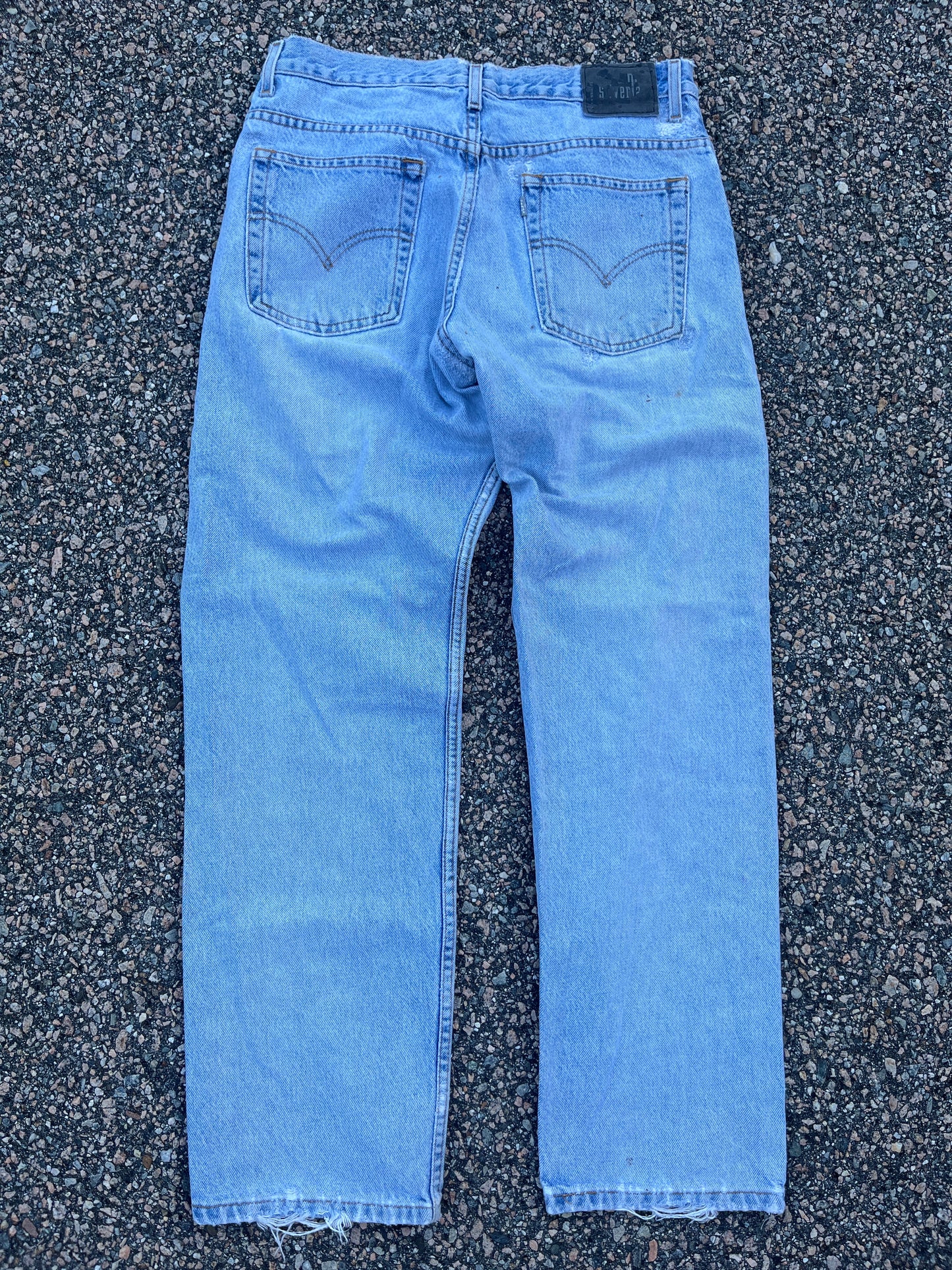 Levi's 675 银色标签褪色牛仔裤 - 31 x 30