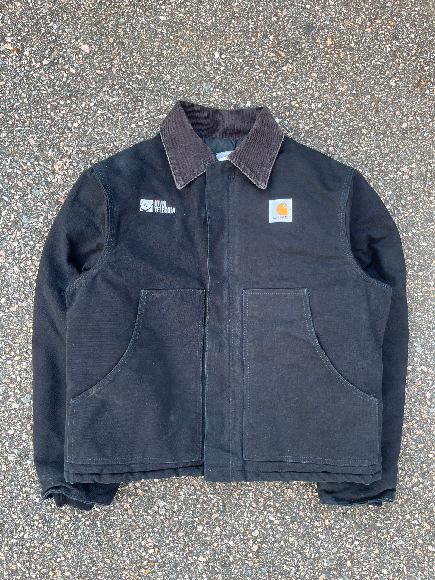 Faded Black Carhartt Arctic Jacket - Medium