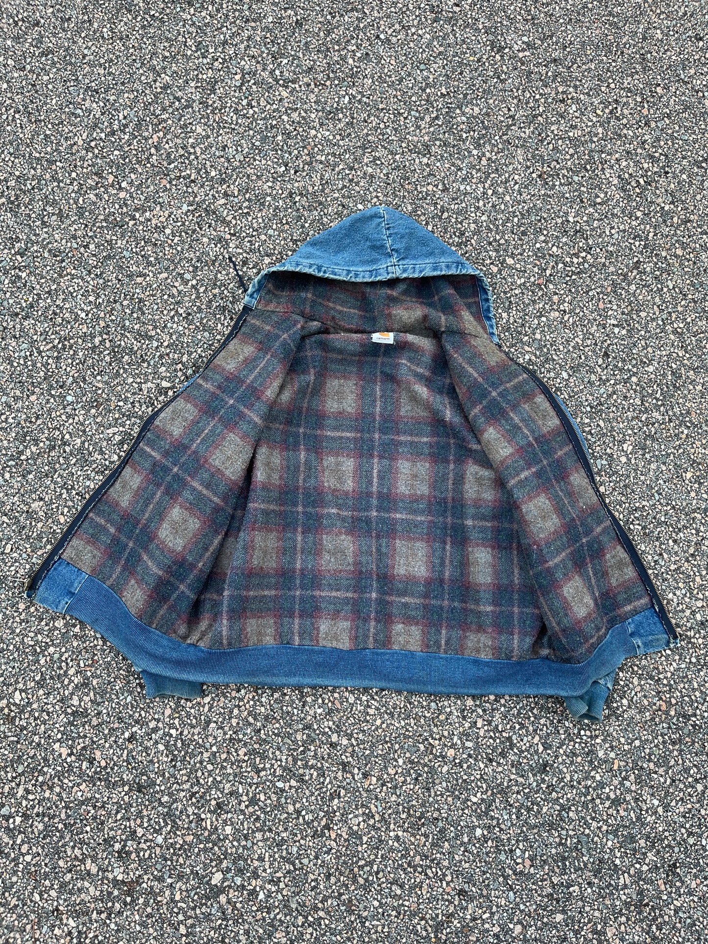 Faded Denim Carhartt Active Jacket - Boxy XL