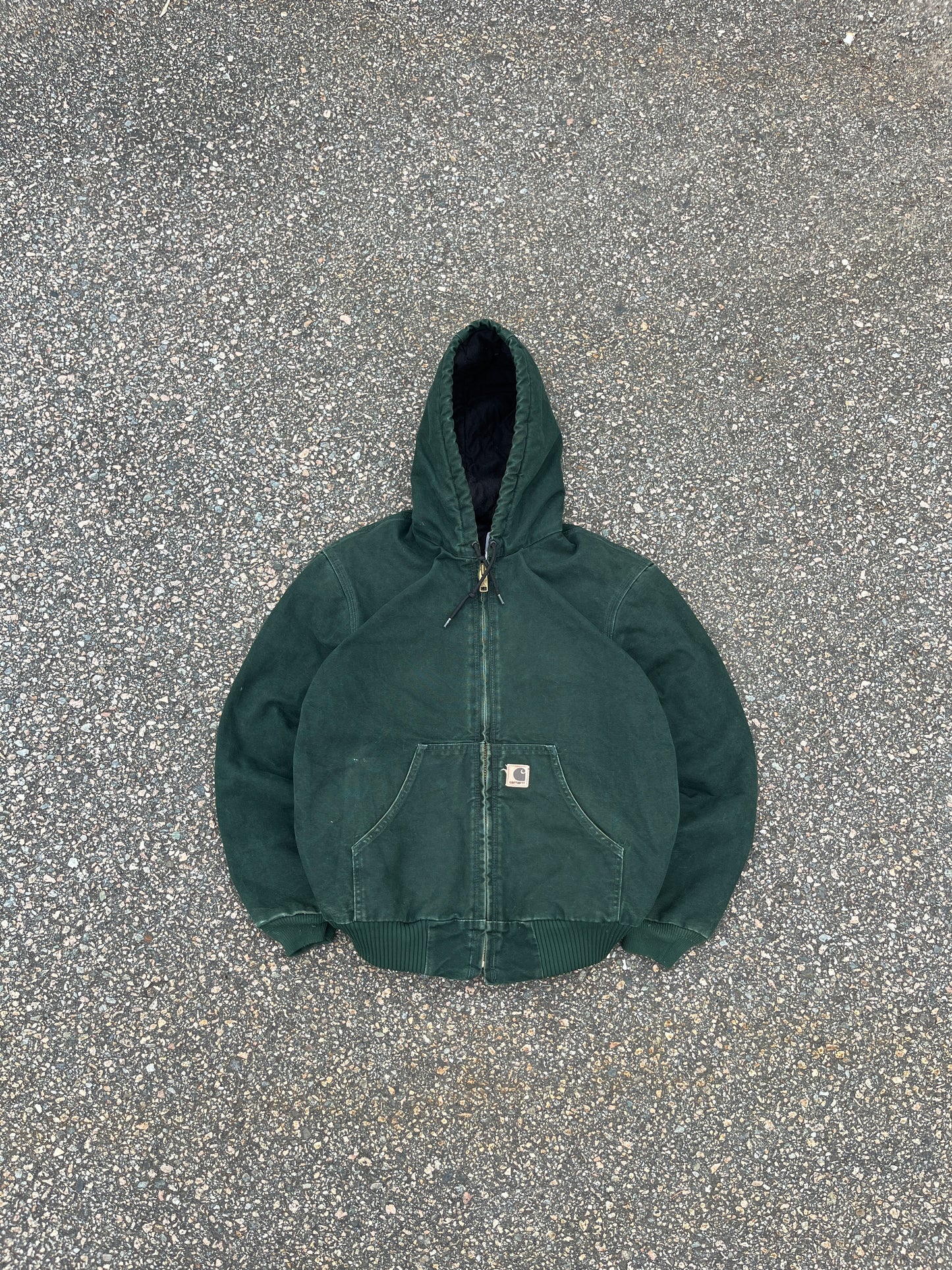 Faded Spruce Green Carhartt Active Jacket - Small