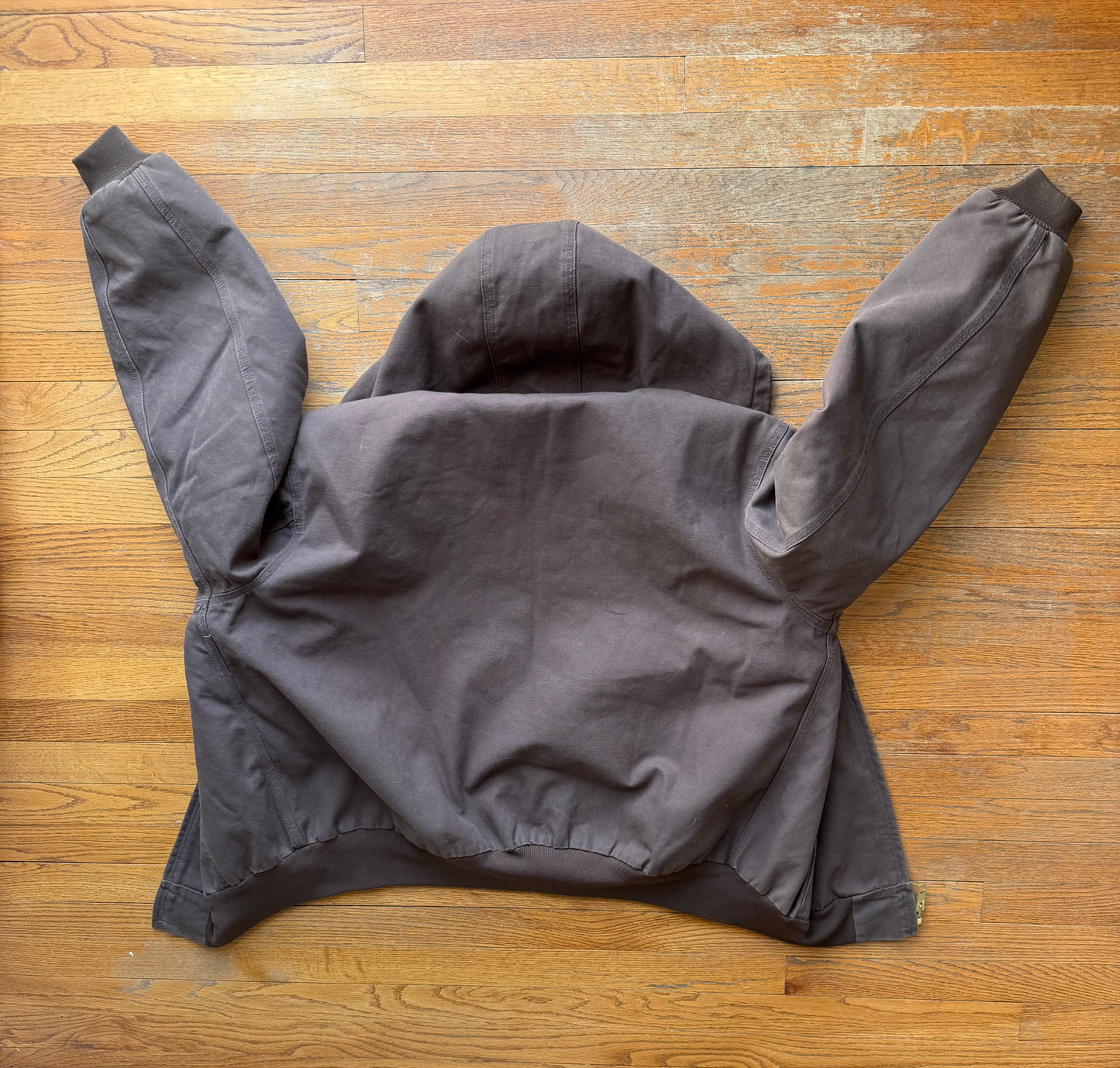 Faded Brown Carhartt Active Jacket - XL