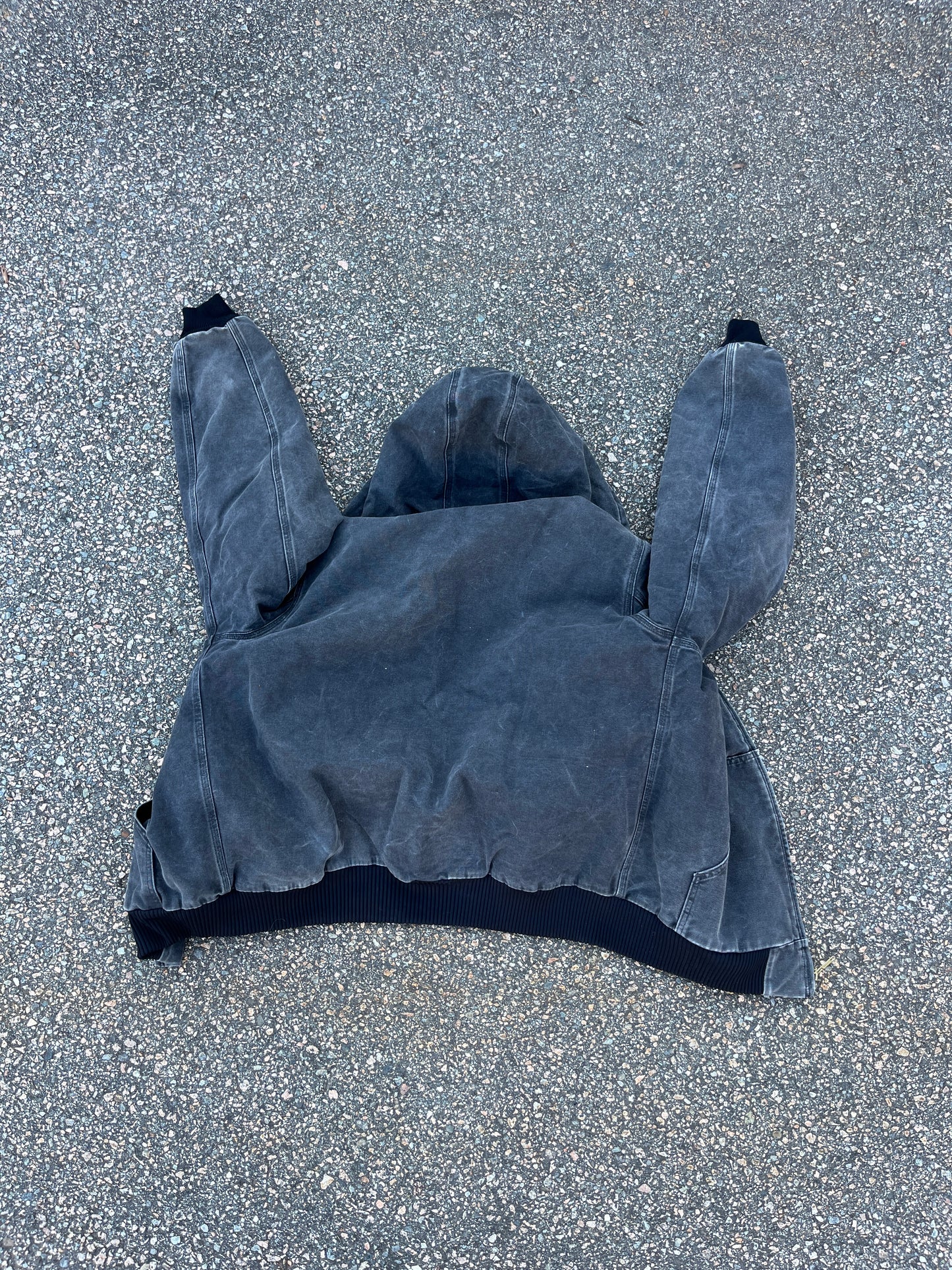 Faded Black Carhartt Active Jacket - Large Tall