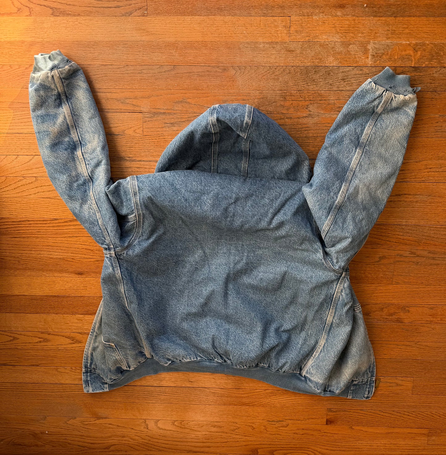 Faded Denim Carhartt Active Jacket - Medium