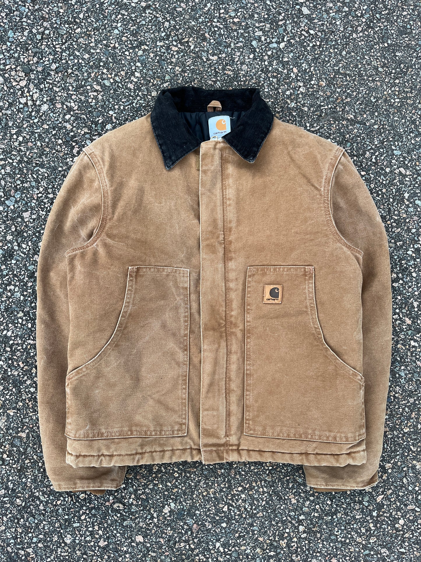 Faded Brown Carhartt Arctic Jacket - Small