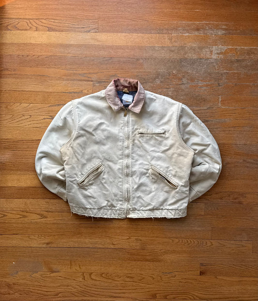 Faded Brown Carhartt Detroit Jacket - Large
