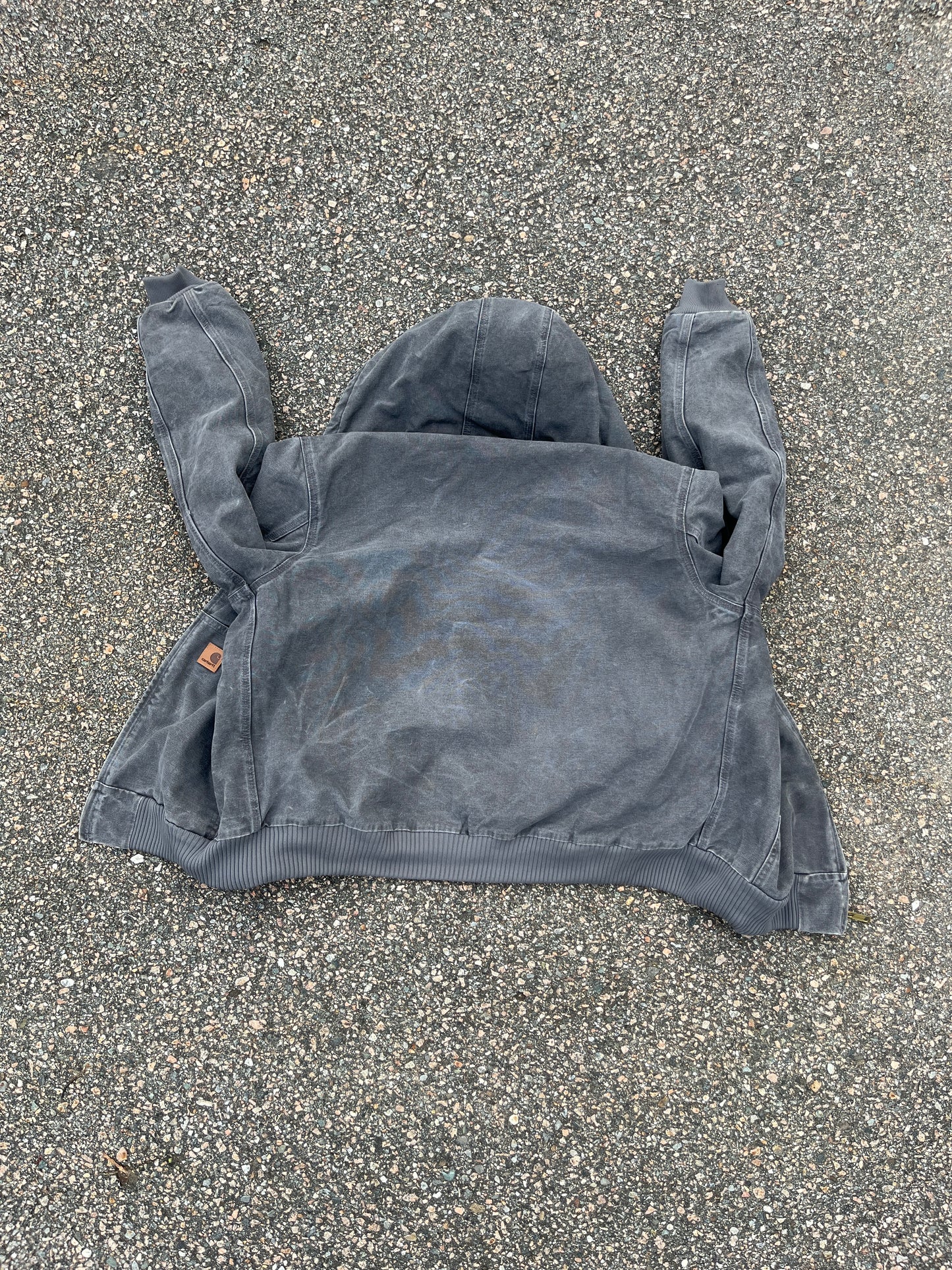 Faded Gravel Grey Carhartt Active Jacket - Large