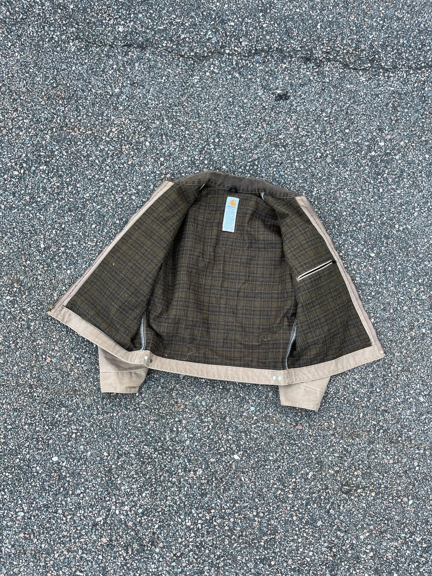 褪色马鞍棕色 Carhartt 底特律夹克 - Boxy ML