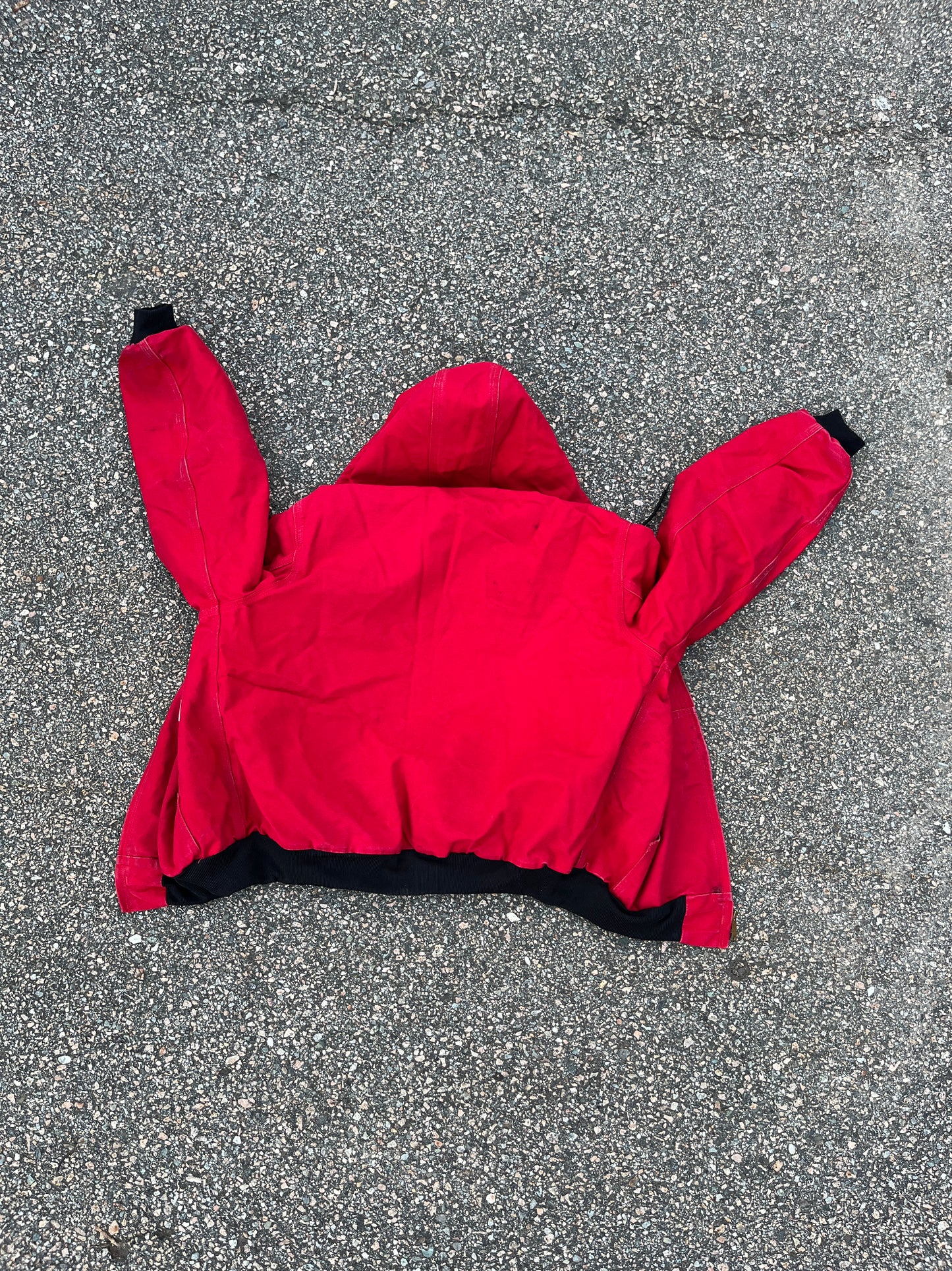 Faded Strawberry Red Carhartt Active Jacket - Boxy Medium
