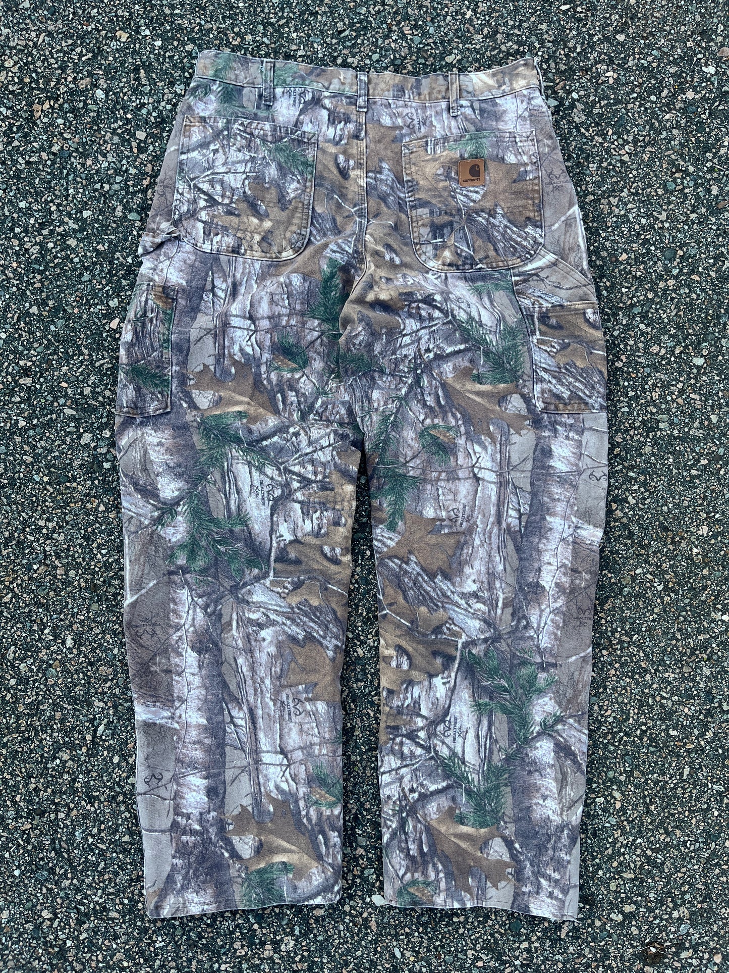 Faded Realtree Carhartt Carpenter Pants - 34 x 29.5