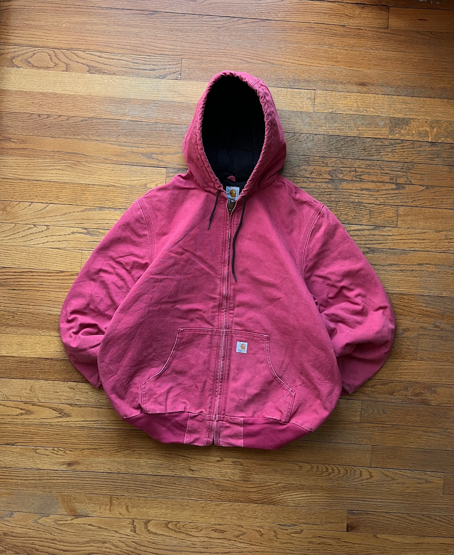 Faded Pink Carhartt Active Jacket - Large