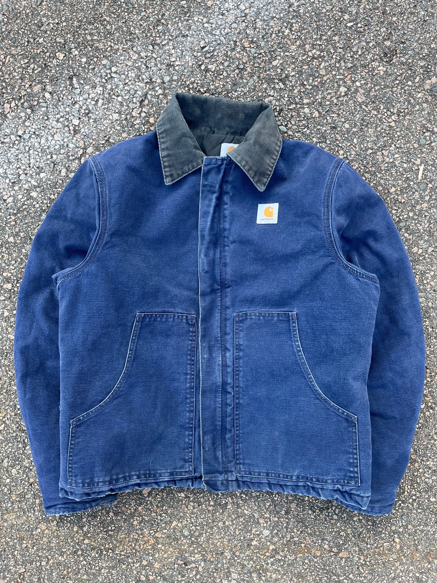 Faded Navy Blue Carhartt Arctic Jacket - Medium