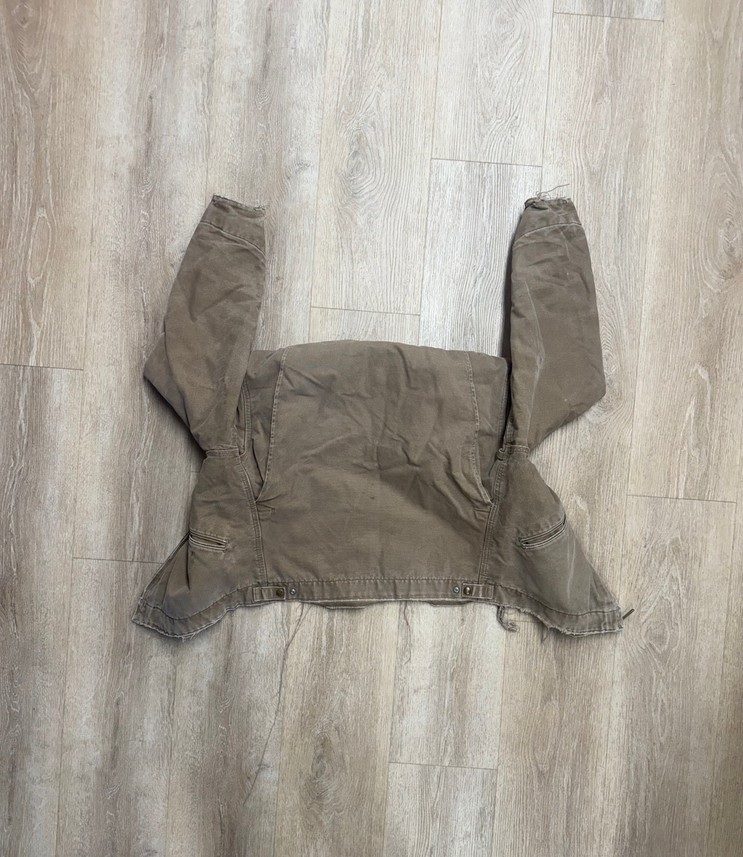 Faded Brown Carhartt Detroit Jacket - Medium