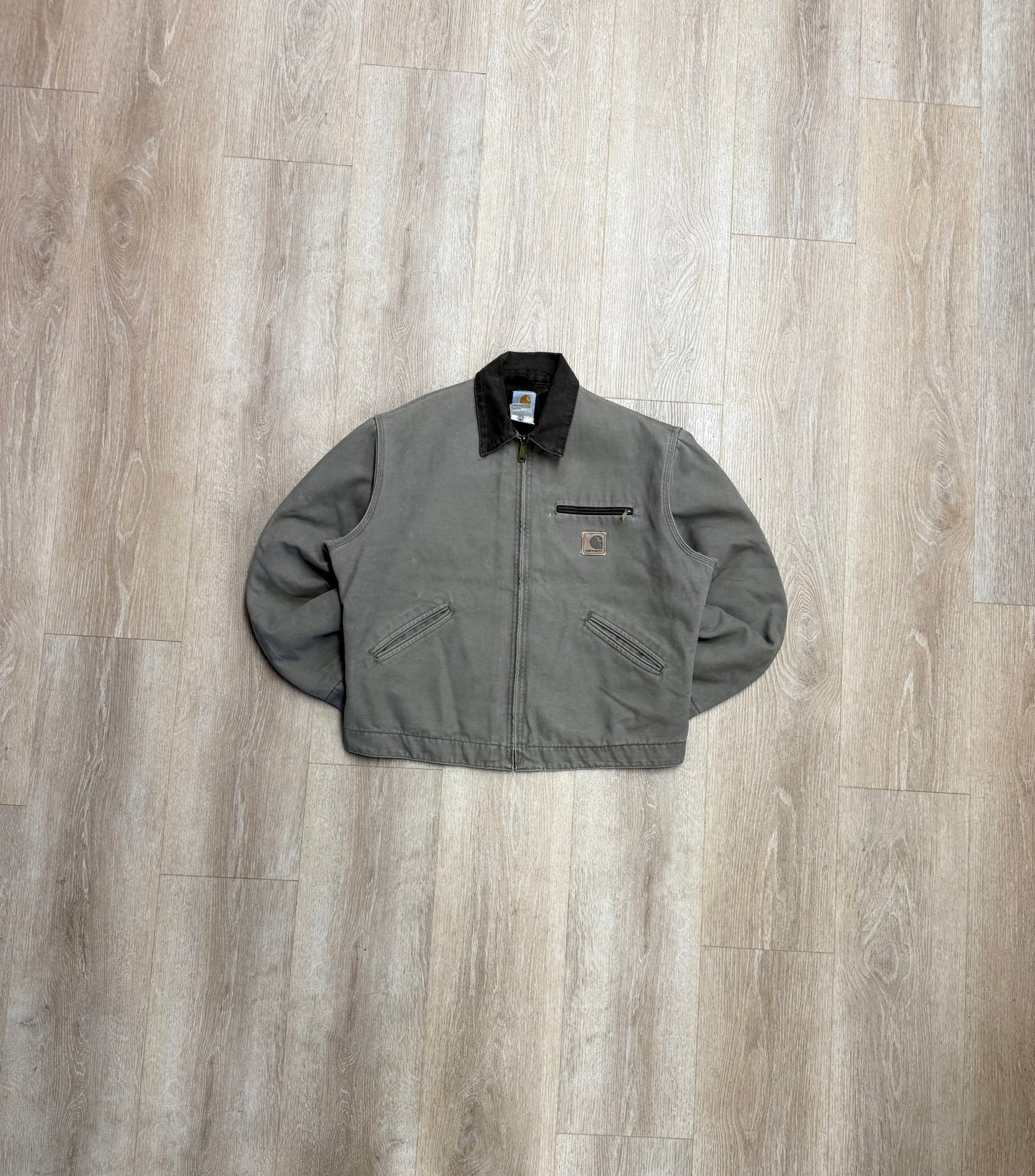 Faded Desert Sand Carhartt Detroit Jacket - Large