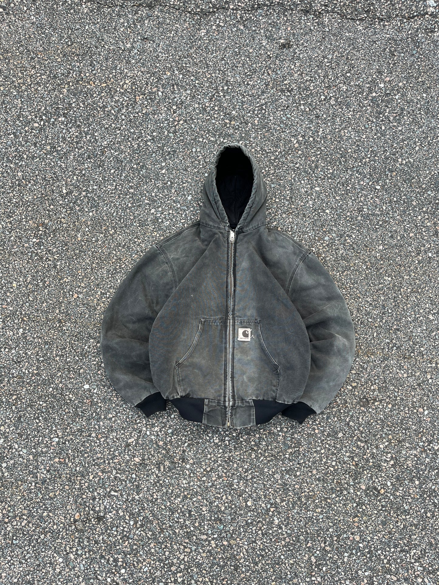 褪色玛瑙黑色 Carhartt Active 夹克 - 中号