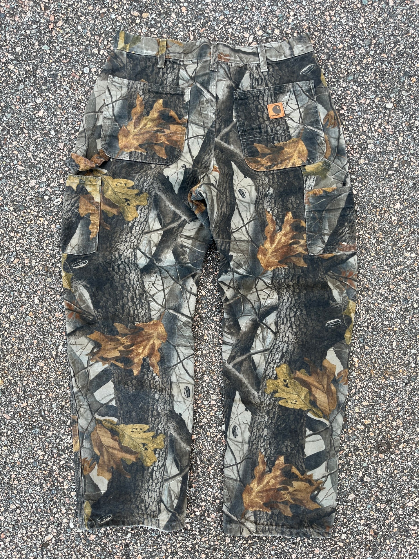 褪色 Realtree Carhartt 木匠裤 - 33 x 30