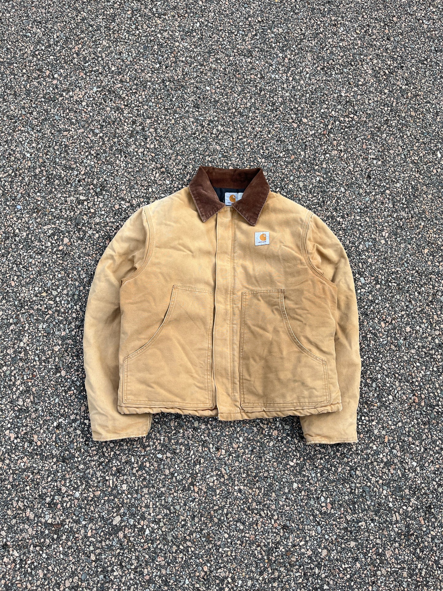 Faded Tan Carhartt Arctic Jacket - Medium