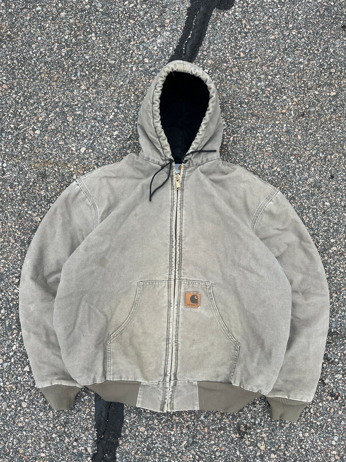 Faded Desert Sand Carhartt Active Jacket - Boxy L-XL